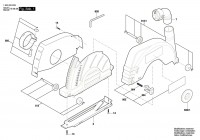 Bosch 1 600 A00 20F GDE230 FC-S Suction Hood Spare Parts